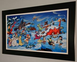 #57 Flintstones Animation Art