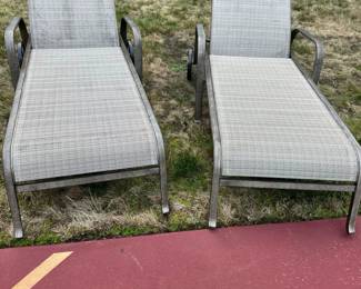 Patio lounge chairs
