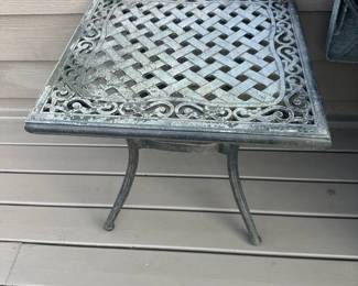 Patio side table