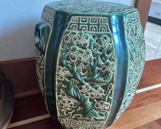 Asian garden stool