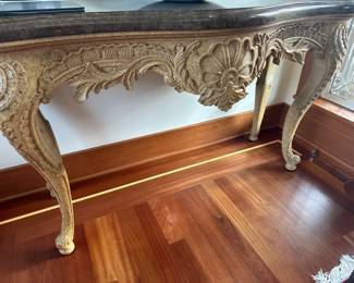 Console entryway table