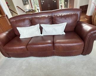 Leather couch