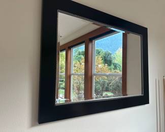 Mirror black frame