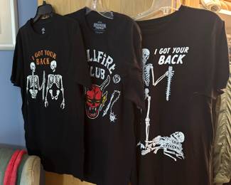 Men's clothing for all seasons - size medium shirts and coats, size 29 waist to 32 in all shorts and pants - length on pants is 30"; Suit and sport coat jacket sizes are 38R - 40R