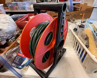 extension cord on reel