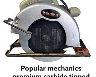 Popular Mechanics premium carbide tipped sawblade 7 1/4"