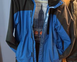 Men's clothing for all seasons - size medium shirts and coats, size 29 waist to 32 in all shorts and pants - length on pants is 30"; Suit and sport coat jacket sizes are 38R - 40R