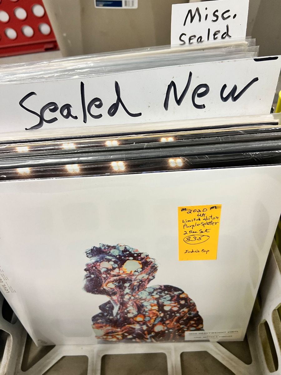 New albums. $35 Record $7