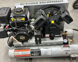 New 8 gal Wheelbarrow Compressor with electrical Start