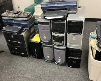 Tower Computers, keyboards & Monitors & Printers