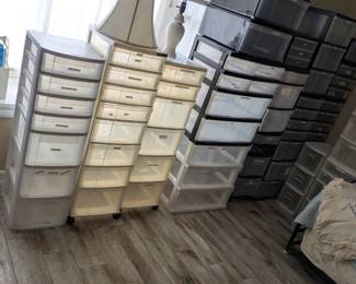 Tons of storage containers