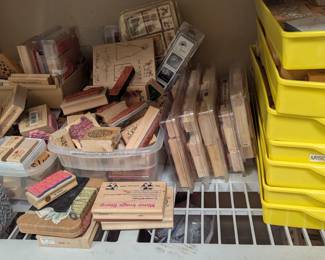 Huge array of stamps