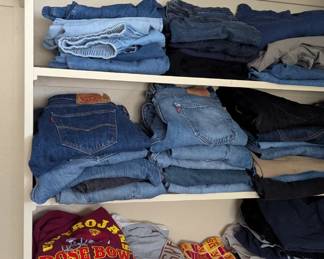 501 Levis & USC Shirts