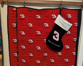 Dale Earnhardt quilt & Collectibles