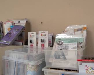 Tons of sizzix items