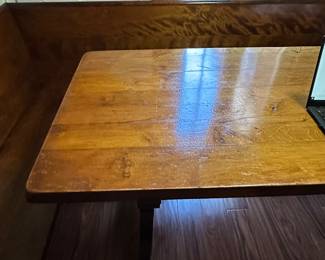 Olive wood 18th.c bar table