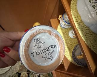 Talavera Spain pottery