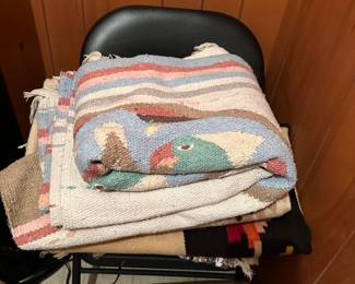 Handmade wool throws