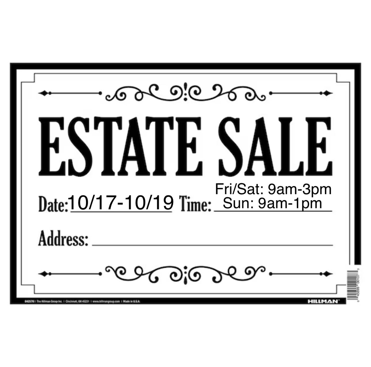 Estate Sale