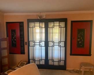 1 Pair of Pannel Doors