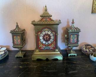 3 Pieces Brass - not signed