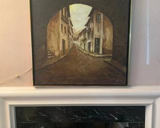 Signed Oil Painting