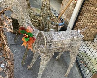 #203 Silver Reindeer $20.00