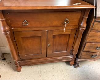 #72 cabinet with 1 drawer 2 door cabinet 32x17x35 $75.00