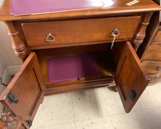 #72 cabinet with 1 drawer 2 door cabinet 32x17x35 $75.00