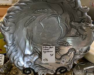 #272 Arthur Court "Wheat" equestrian $50.00