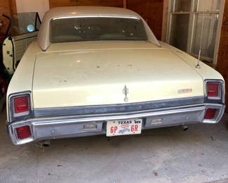 #207 1967 Oldsmobile 442 Mileage - 21,600 - In Great Condition - Garage Kept - Running Condition Unknown since no key. Make a bid to be awarded Friday October 24 at NOON to the highest bidder that meets the reserve.