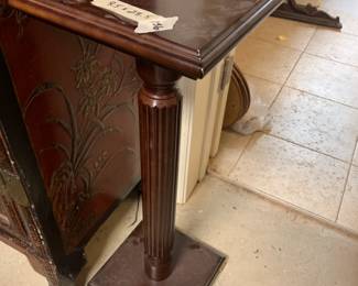 #136 fern stand 19x28 wood $45.00