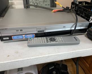 #51 Sony RDR VX 530 DVD VHS player w remote $40.00