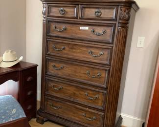 #35 7 drawer chest of drawers 42x20x61 $175.00