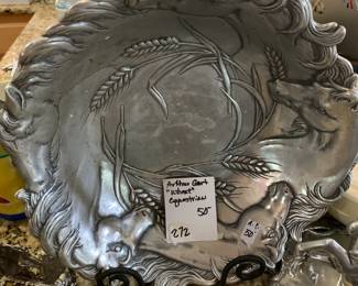 #272 Arthur Court "Wheat" equestrian $50.00