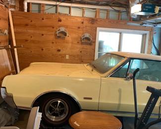#207 1967 Oldsmobile 442 Mileage - 21,600 - In Great Condition - Garage Kept - Running Condition Unknown since no key. Make a bid to be awarded Friday October 24 at NOON to the highest bidder that meets the reserve.