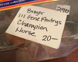 #290 Breyer No 111 Gene Autry Champion Horse in Box $20.00