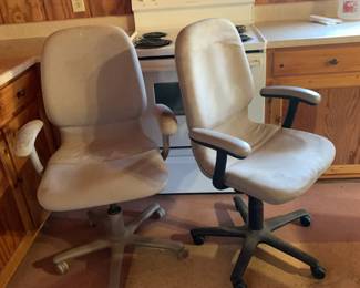 #337 Pair of Executive (as is chairs) $20.00