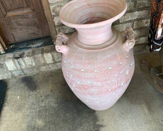 #314 Ceramic Urn/ Pot - 13x24 $40.00