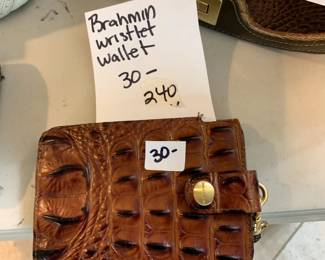 #240 Brahmin Wristlet Wallet $30.00