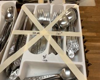 #277 International Stainless Mixed Set of Silverware - 48 pieces $30.00