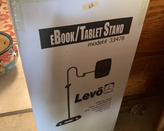 #94 Levo E Book tablet stand new in box $65.00