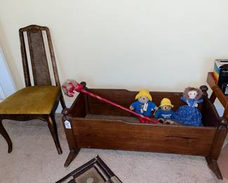 Antique cradle