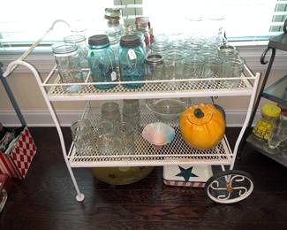 Wrought Iron Cart