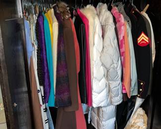 Clothes (including coats)