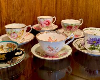 English bone china. Asian china.