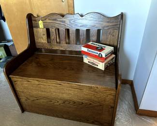 Toy box bench