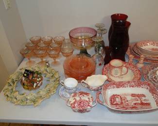 Pink Depression and Transferware