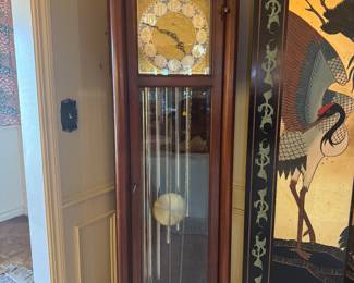 Colonial Grandfather Clock