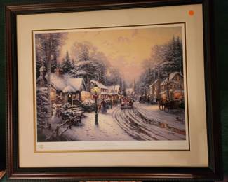 Thomas Kinkaid Christmas Village